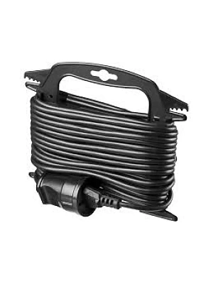 Удлинитель электр. на рамке 1 розетка ПВС 2х0,75 10м 10А 2200Вт, IP20  