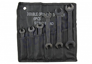 Набор ключей рожковых  8-19 мм (6 шт) SITOMO