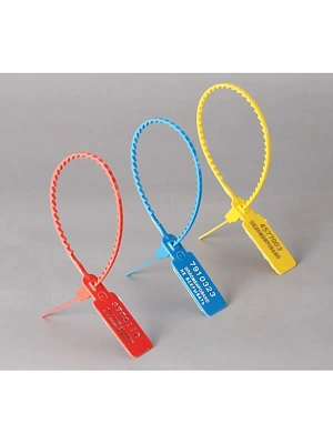 Пломба пластиковая контрольная УП-255 (белая) (упак. 1000 шт)