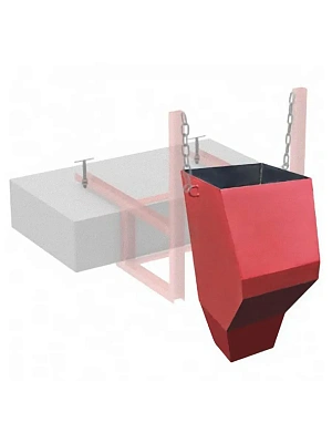 Гаситель скорости мусоросброса