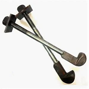 Болт лапчатый М22х350 с гайкой и шайбой