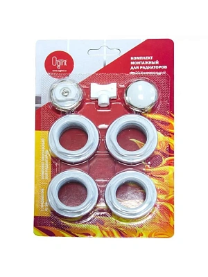 Комплект переходников 1"х1/2" (25х15) в блистере (без кронштейнов) 7пр AQUA LIFE