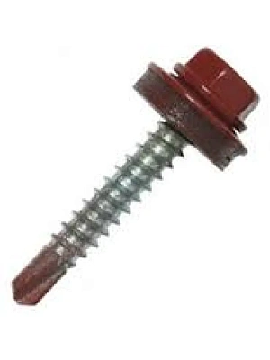 Саморезы ш/г 3003 кр. рубин 6,3х25 (упаковка 500шт.) POWER FASTEN