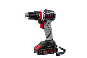 Дрель-шуруповерт аккумуляторная P.I.T. PSR18-D4, 20В, 40Нм, 2х1,5 Ач, ЗУ, УЦЕНКА (треснут кейс)