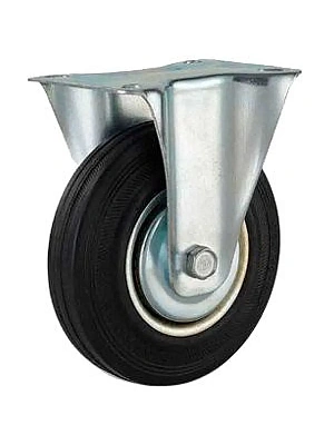 FC (46) Колесная опора 100мм, промышленная, платформенное крепл., неповорот. (грузопод.70кг) FORCE LIFTING