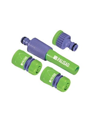 Набор для подключения шланга 1/2" (распылитель, 3 адаптера) PALISAD