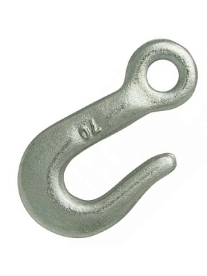 Крюк с открытым зевом 10мм (480 кг)/1920 кг на разрыв