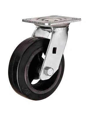 SCd (85) Колесная опора, большегрузная, обрезиненная, поворотная 250 мм (грузопод.350кг)