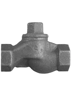 Клапан обратный муфтовый подъемный 16кч11п Ду15 Ру16