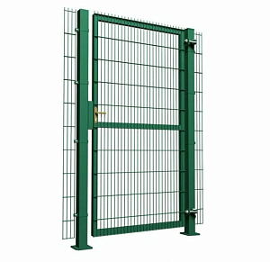 Калитка распашная 2000х1000мм яч.55х200мм (4мм), рамка 40х40мм RAL 6005 LASTING TOOLS