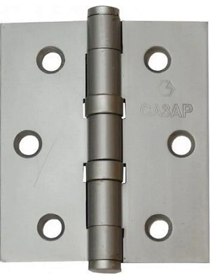 Петля универс. 4"х3"х2,5мм (100х75мм) хром САЗАР/Нора-М
