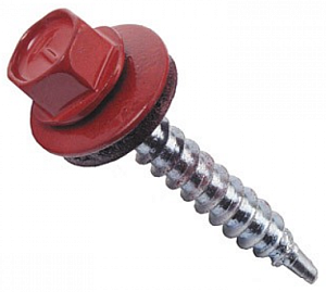 Саморезы ш/г 3011 красные 4,8х51 (упаковка 400шт.) POWER FASTEN