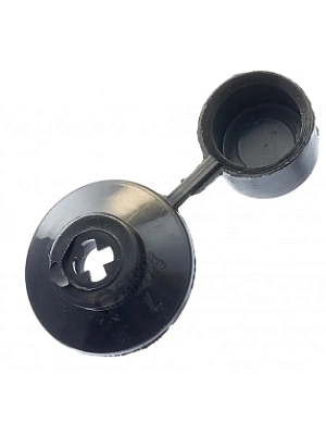 Шайбы кровельные с колпачком (цвет черный)