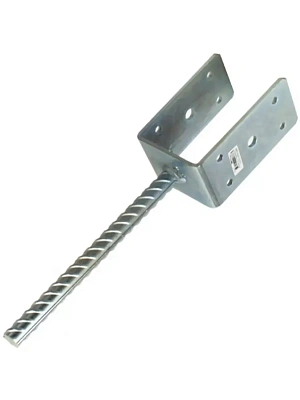 Основание столба анкерное тип U 81х120х5,0 мм/PS 4803 