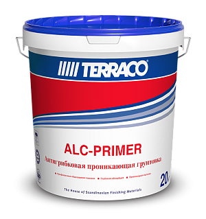 Грунтовка TERRACO ALC-PRIMER противогрибковая, 20л/20кг (t  хранения/перевозки  до +5 градусов)