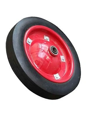 SR2500 Колесо промышленное литое стальной обод 310/330 мм, ось 20 мм (грузопод.180кг)