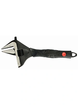 Ключ разводной с тонкими губками 200 мм обрезиненная ручка LASTING TOOLS