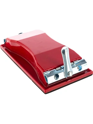 Брусок для шлифования, 210х105 мм, пластиковый с зажимами Matrix