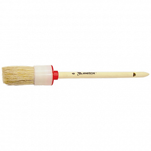 Кисть круглая №18 (60 мм), натуральная щетина, деревянная ручка