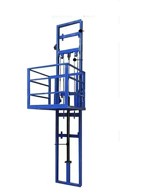 Подъемник одномачтовый гидравлический 10м 500кг FORCE LIFTING