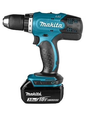 Дрель-шуруповерт аккумуляторная MAKITA DDF453RFE, 18В, 42 Нм, 2х3,0Аh, ЗУ