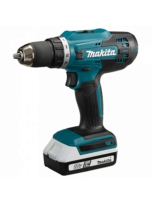 Дрель-шуруповерт аккумуляторная ударная MAKITA HP488DWAE, 18В, 42Hm, 2х2.0 Ah, ЗУ