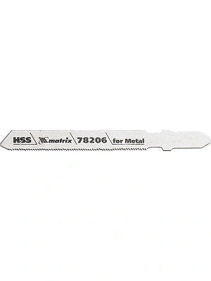 Полотна для электролобзика по металлу 50х0,8 мм (T118G) (упак.3шт)