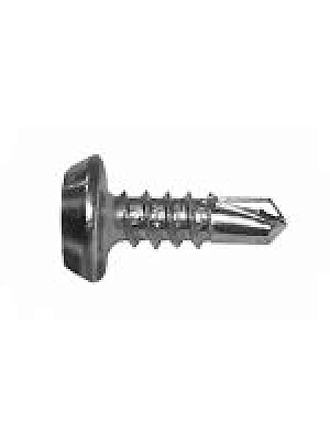 Саморез с п/цил гол. сверло оцинкованные 3,9х11 (упаковка 2000шт.) POWER FASTEN