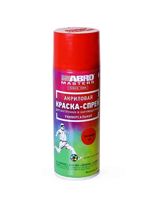Спрей-краска 76 (ярко-красная) 272 мл (226 г) ABRO MASTERS