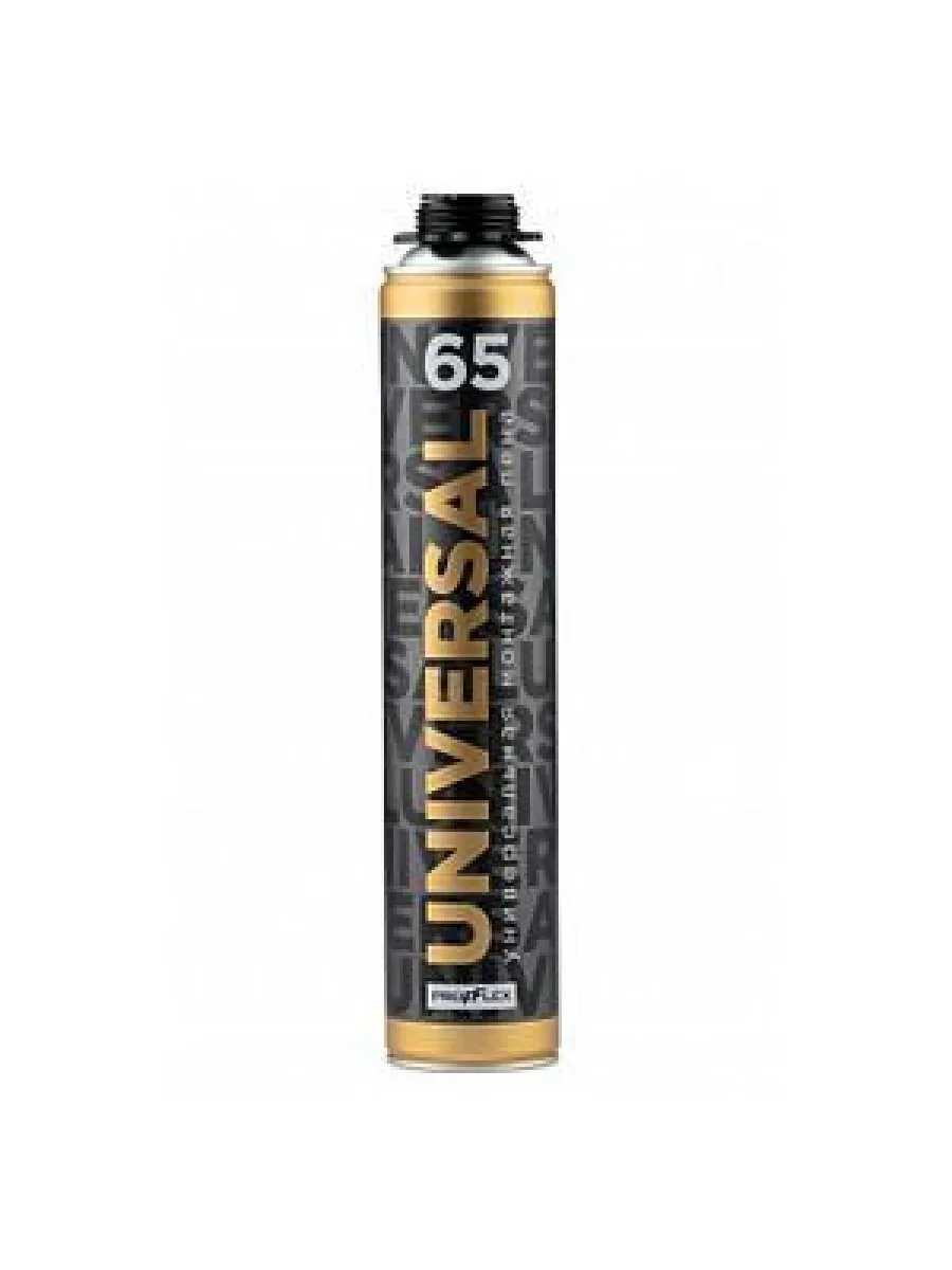 Пена монтажная профессиональная PROFFLEX UNIVERSAL 65 л - 850 мл (-16º до +35ºС)