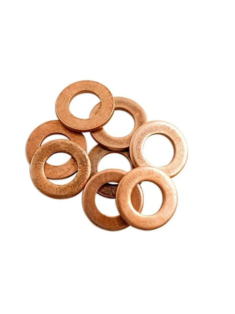 Шайба медная 14х18,5х1,0мм