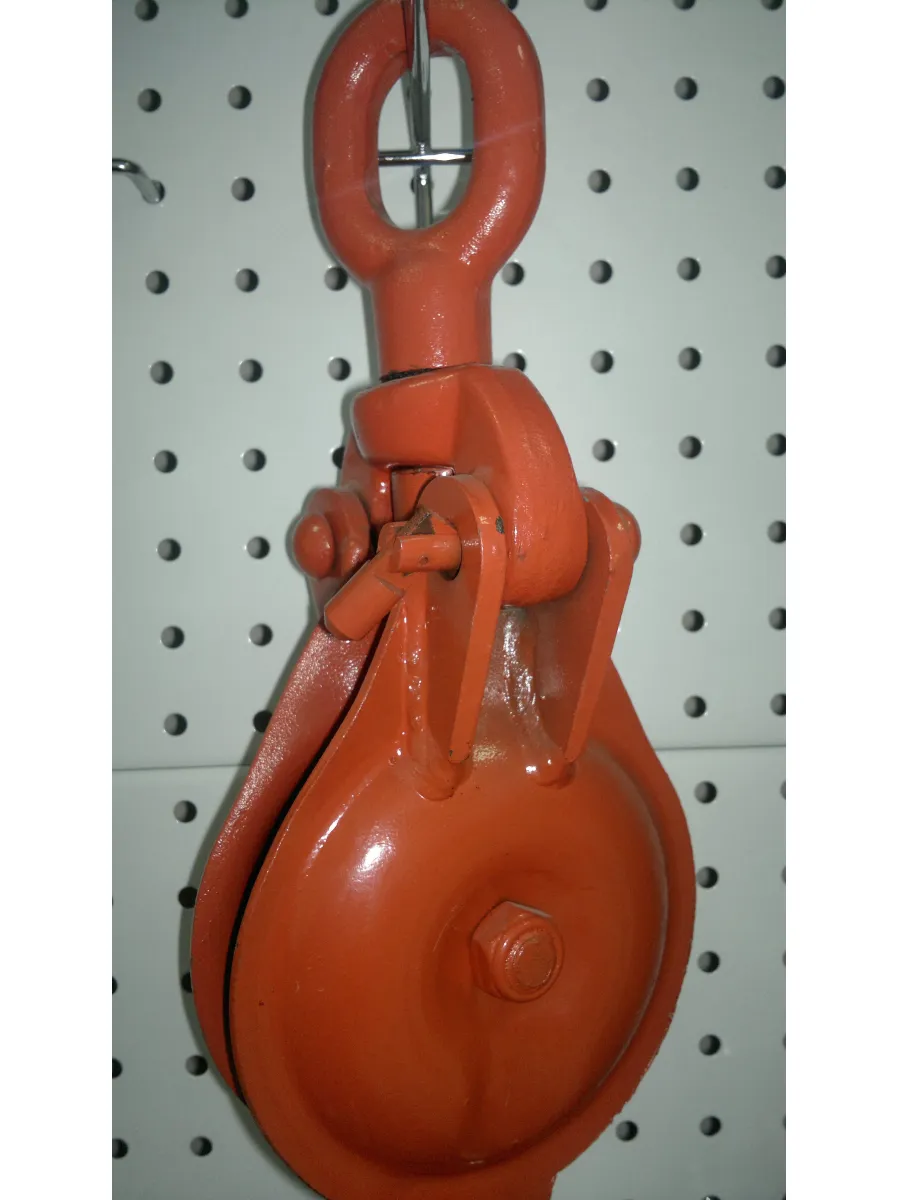 Блок траловый усиленный с откидной щекой Marine steell г/п 1,0 тн FORCE LIFTING