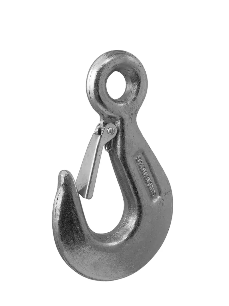 Крюк с предохранителем DIN 689 оцинк. 1600 кг FORCE LIFTING