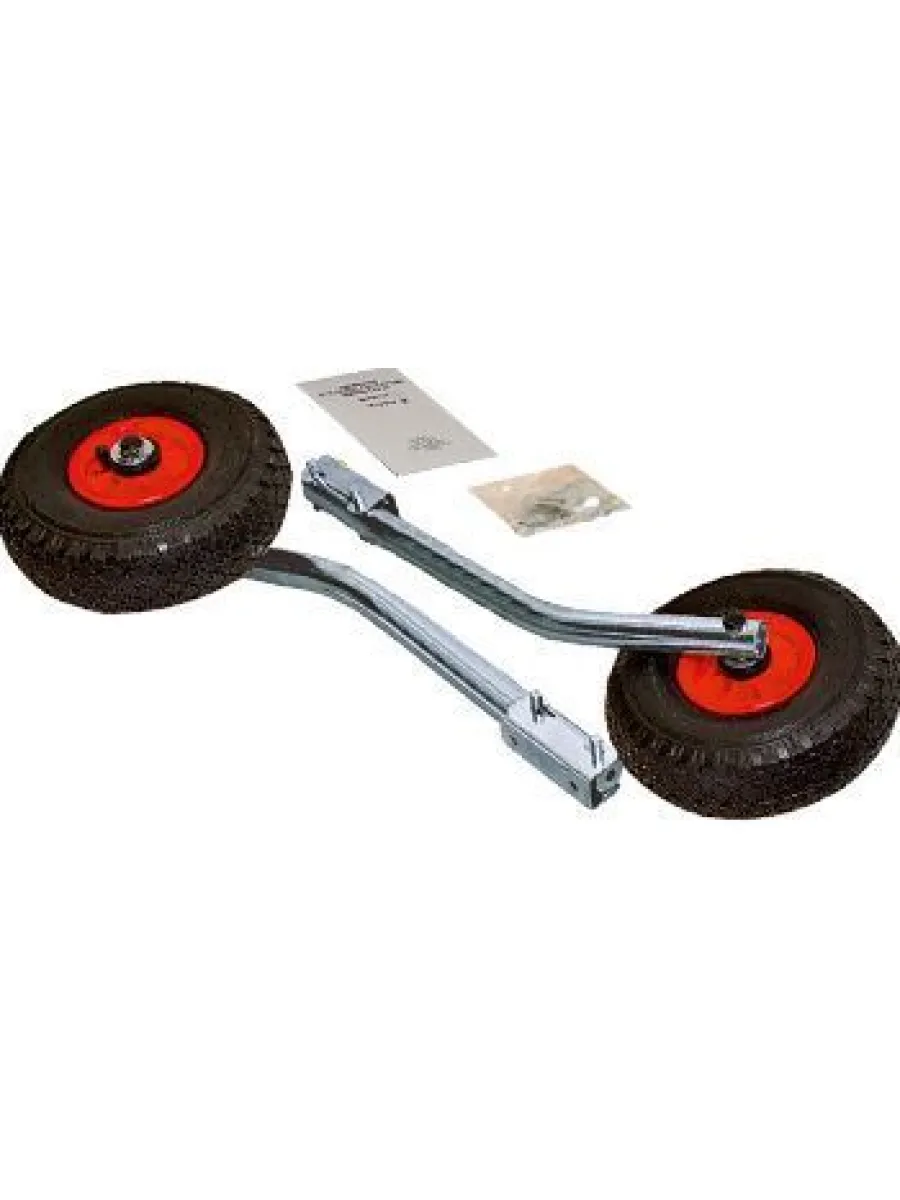 Колесо транцевое 260мм, быстросъемное, оцинк.сталь 400мм, станд.дно лодки (120кг)