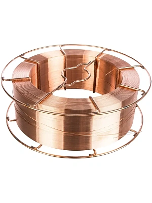 Проволока стальная сварочная ГОСТ 2246-70 Св08Г2с омедненная d 1,0  (бухта 18 кг) ESAB