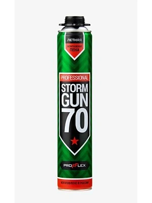 Пена монтажная профессиональная PROFFLEX Storm Gun 70л New (+5º до +35º)