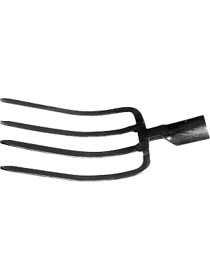 Вилы 4х рогие 175х235 мм без черенка садово-огородные