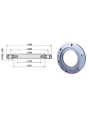 Фланец для ГП
