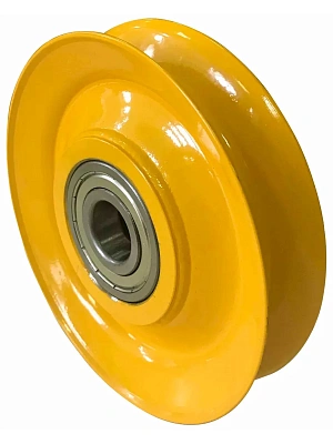 Ролик 256 мм, трос 14,0-18,0 мм, г/п 5,0 тн с подшипником