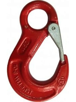 Крюк с проушиной и предохранителем 1,12 тн (6 мм) FORCE LIFTING
