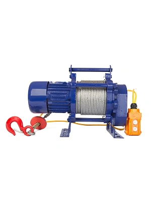 Лебедка электрическая CD- 300-A 220V 0,3 тн с канатом 70 м FORCE LIFTING