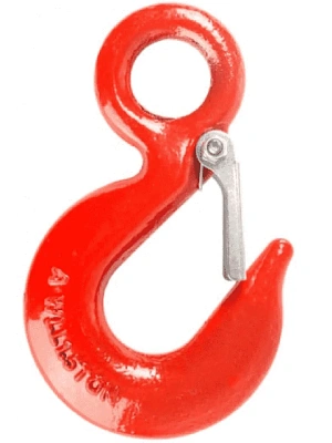 Крюк с кольцом и предохранителем 3000 кг