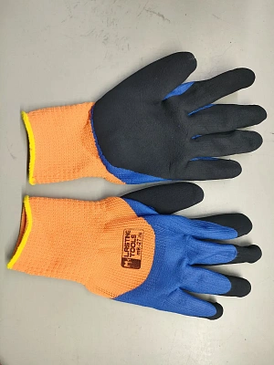 Перчатки акриловые вспененный латекс+нитрил утепленные LASTING TOOLS