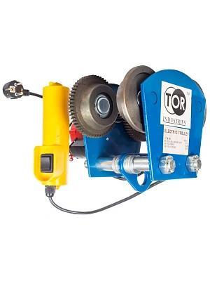 Тележка электрическая для ворот 220V  размер 36х280х230 г/п 0,5