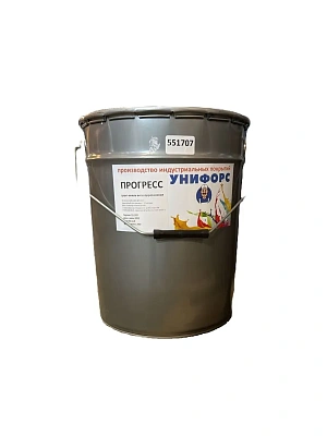 Грунт-эмаль антикоррозийная 3 в 1 "ПРОГРЕСС" белая (20кг)
