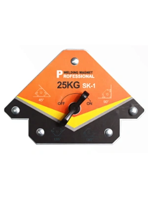 Магнитный держатель для сварки и монтажа 3 углов отключаемый, усилие до 25 кг (LASTING TOOLS)
